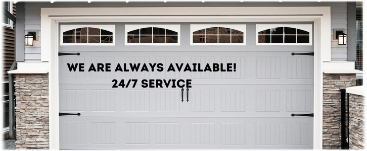  are we ready right now to come in minutes and fix your garage door issue? Even at midnights, holidays, and weekends, we are ready.